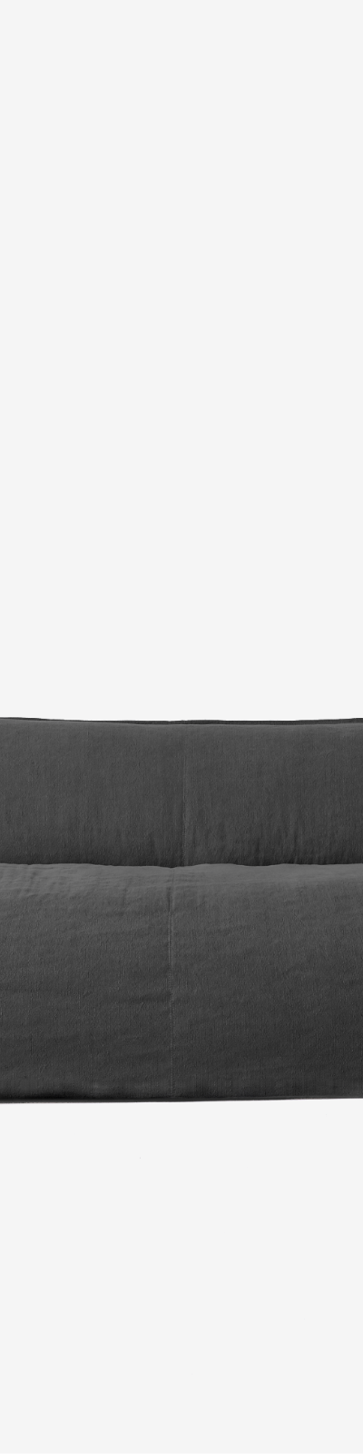 [64th Batch, Expected Arrival End of October 2026] Comfortable Round Sofa - Black