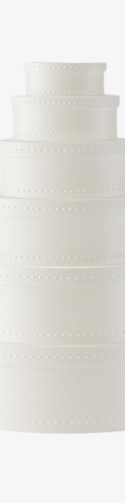 Shaker Box - Ivory (6 SIZE)