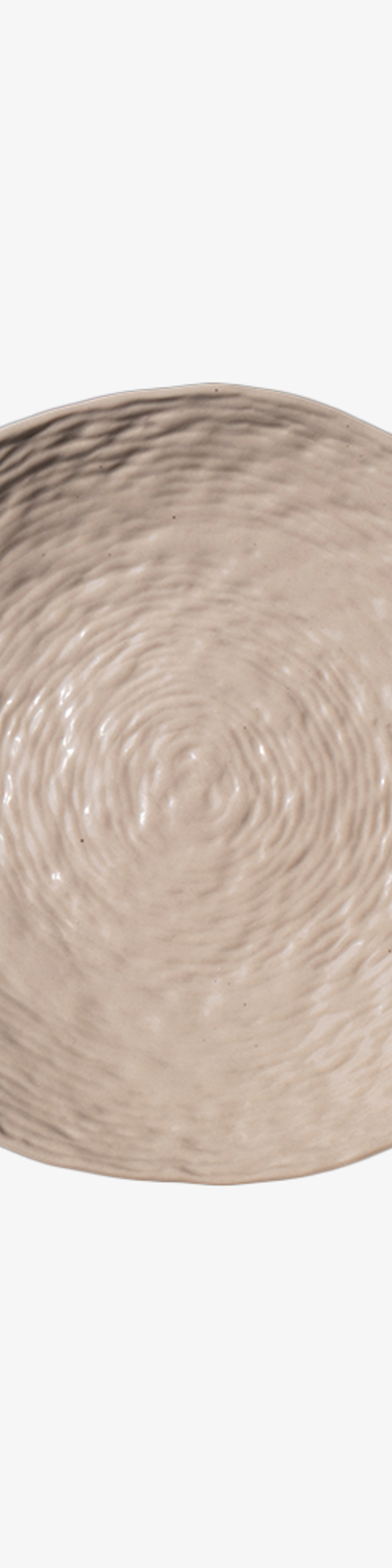 Cotton One Plate (Large) - Beige