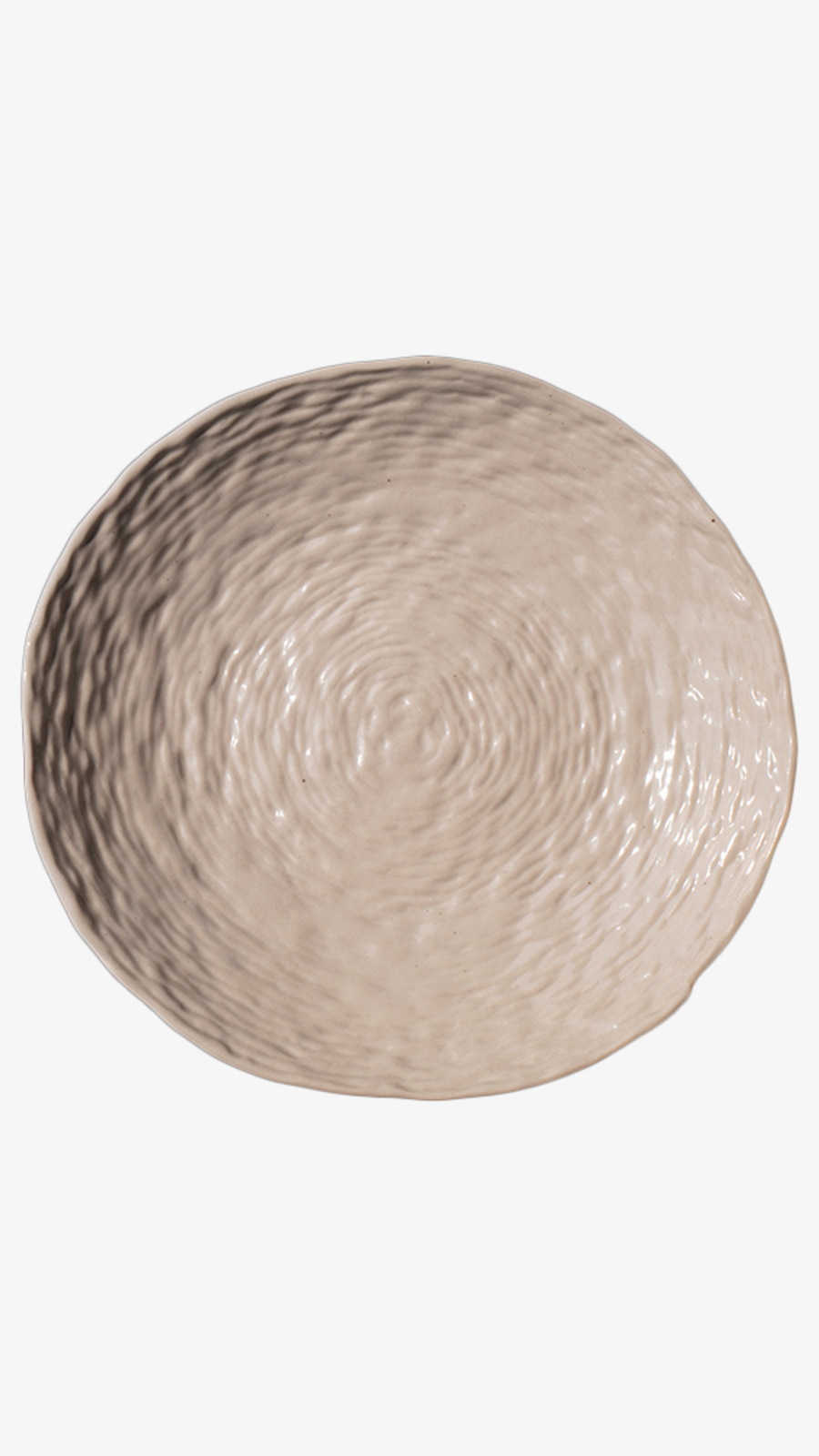 Cotton One Plate (Large) - Beige