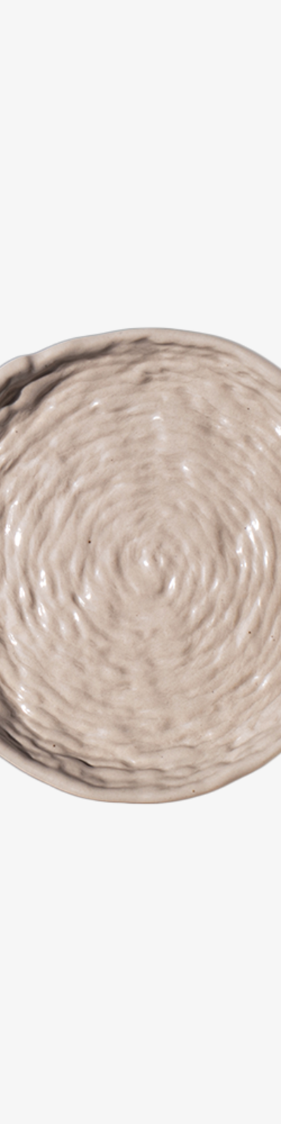 Cotton One Plate (Medium) - Beige