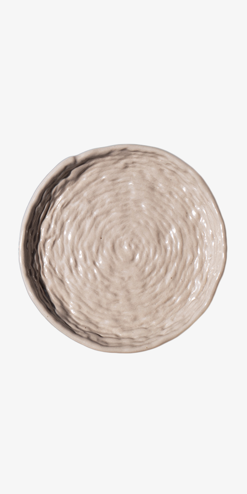 Cotton One Plate (Medium) - Beige