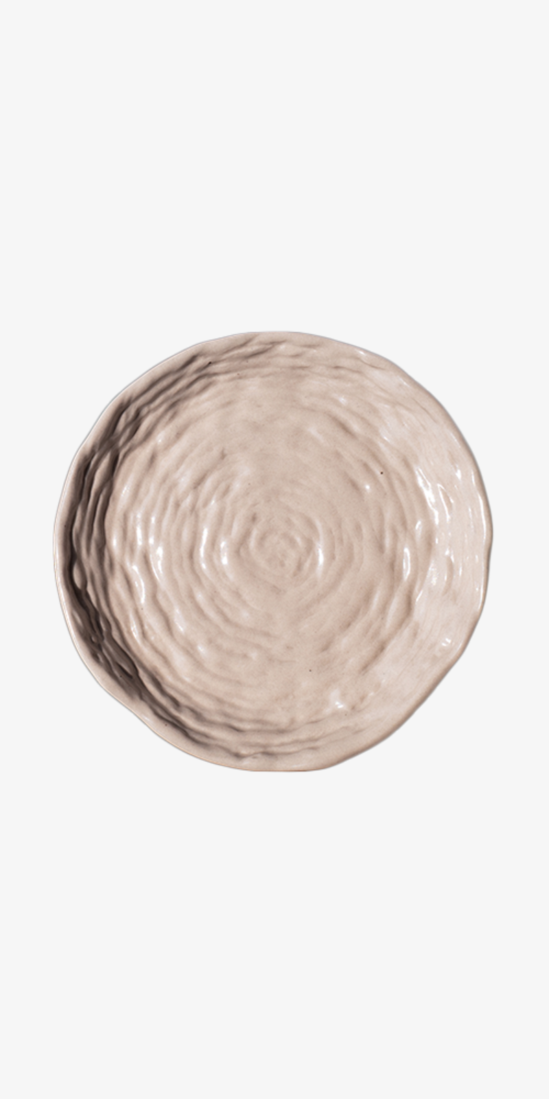 Cotton One Plate (Small) - Beige