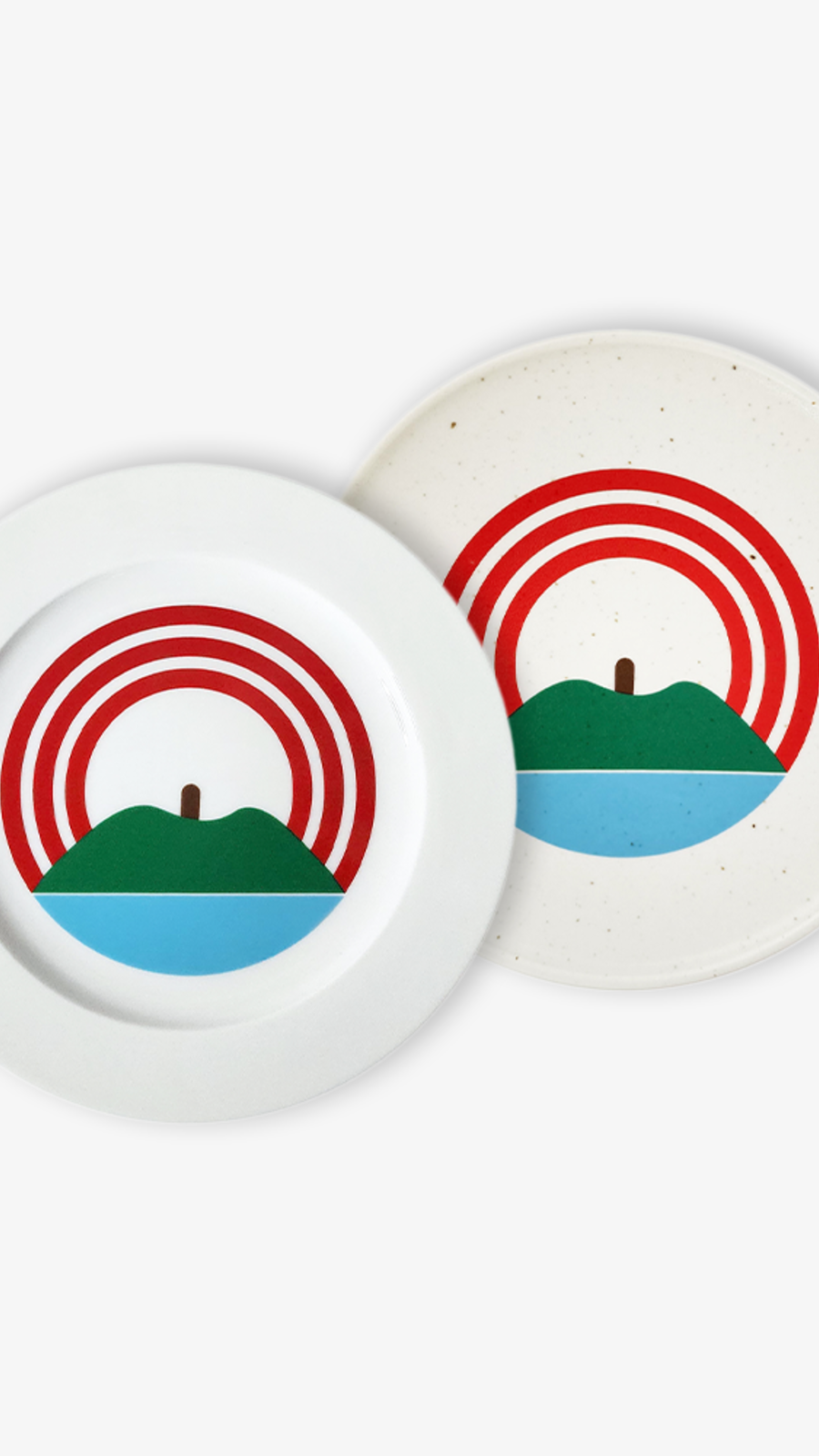 Apple Island Plate (2 OPTION)