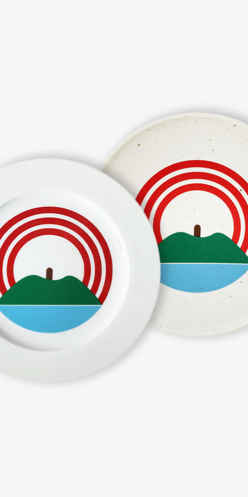 Apple Island Plate (2 OPTION)