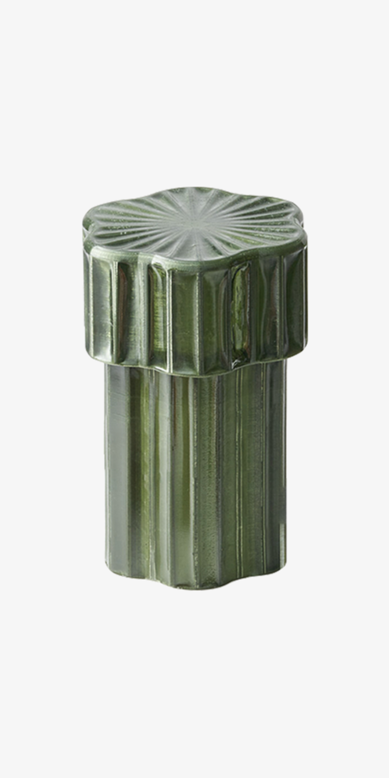 Bloom Circle Stool - Olive