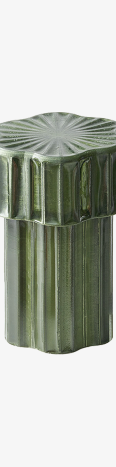 Bloom Circle Stool - Olive