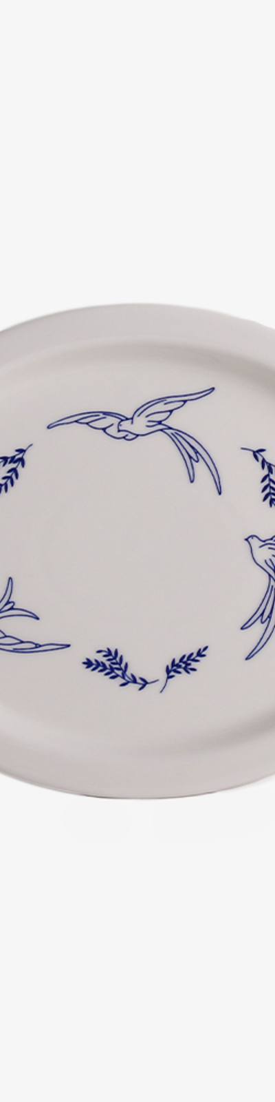 Oval Plate - Graceful Buzz