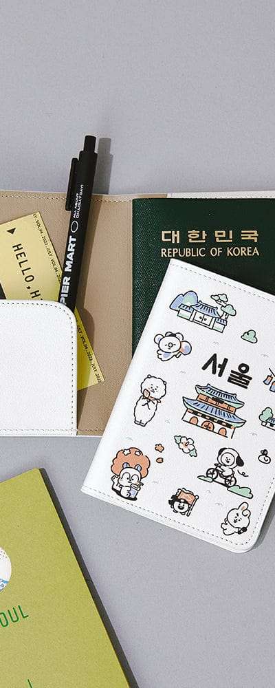 BT21 ソウル エディション パスポートケース