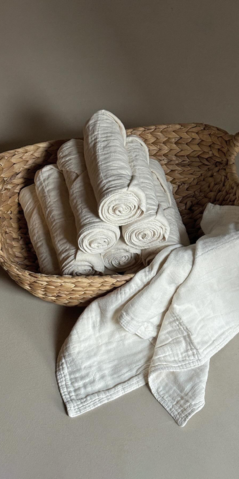 Mudita Jeju Small Linen Towel