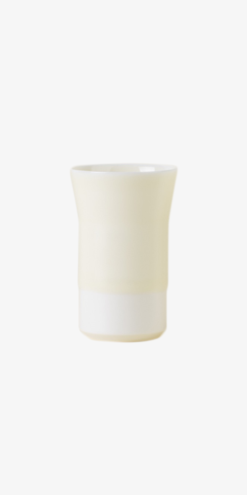 Two-Tone Small Cup - Ivory