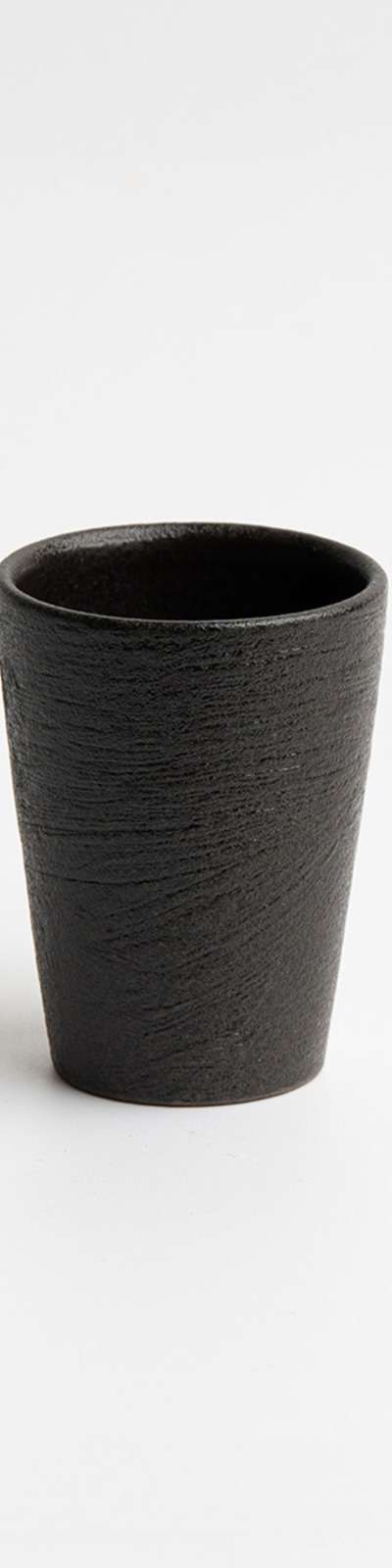 Black Glaze Cylinder Tea Cup