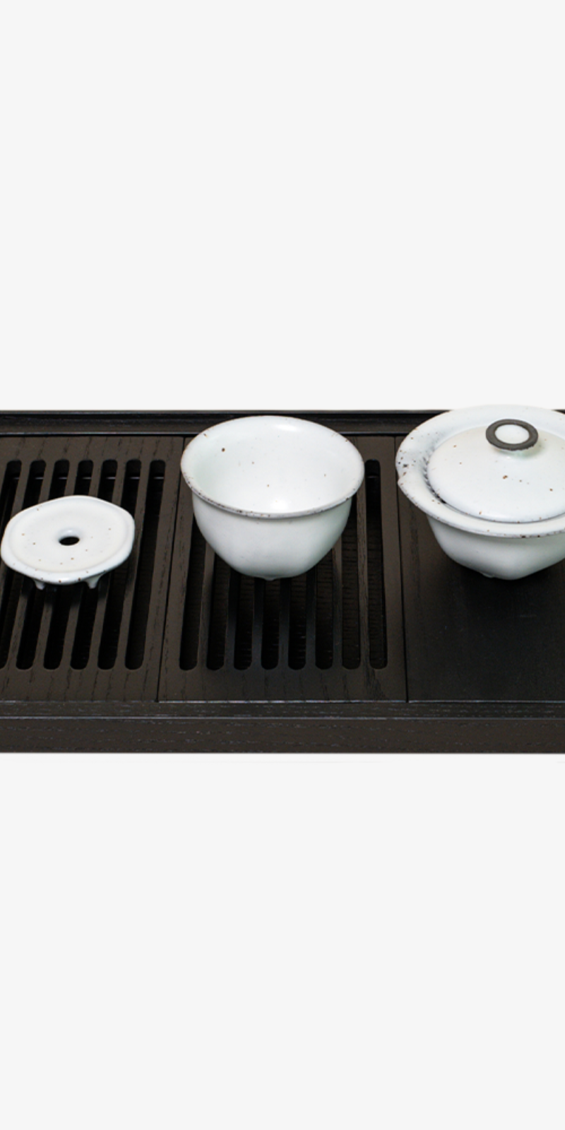 Crescent Moon-Shaped Single-Person Tea Set