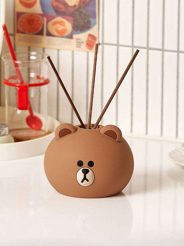 Line Friends Brown Face Diffuser (Pure Cotton)