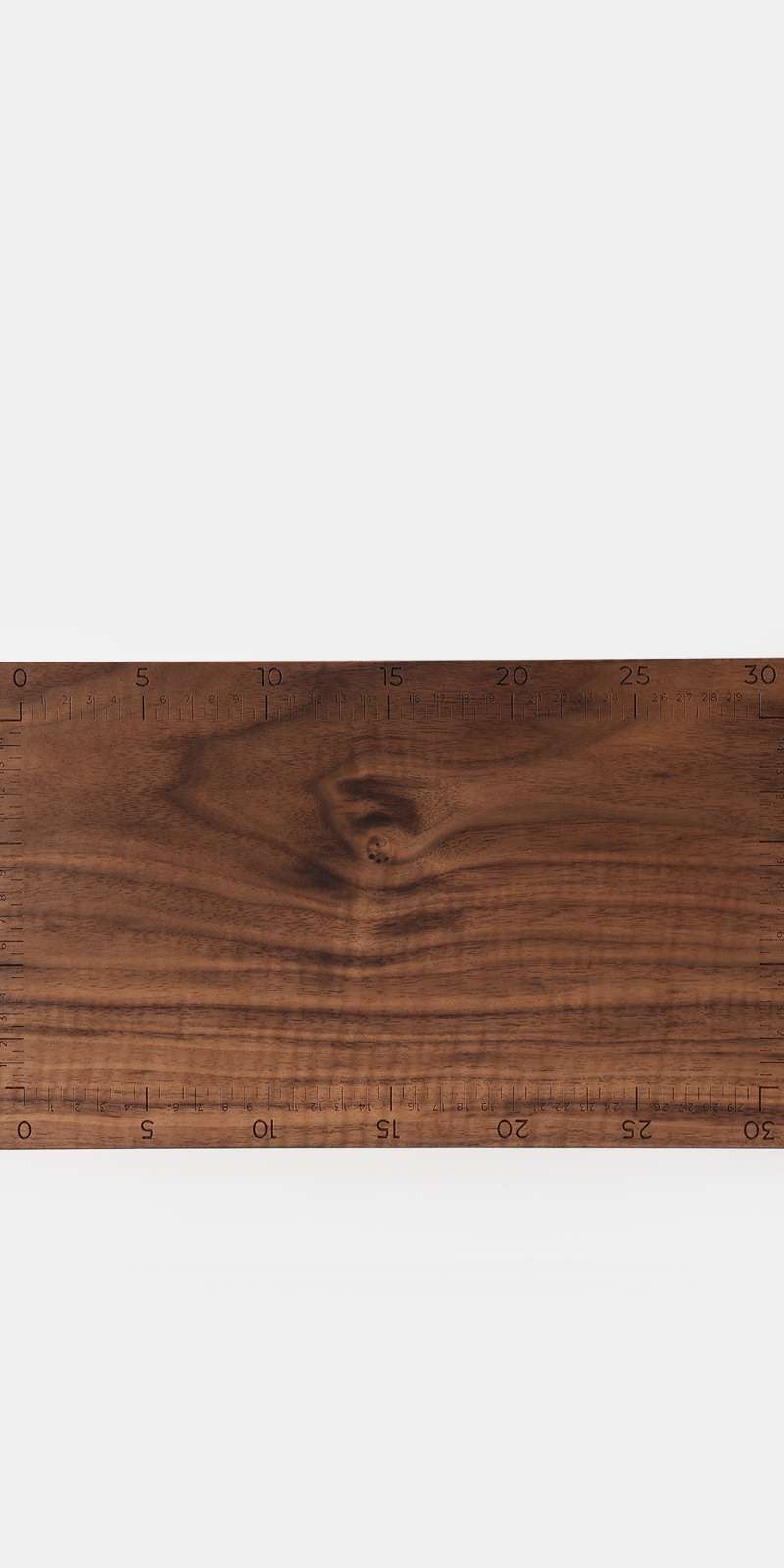 Black Ruler Cutting Board - Walnut (3 SIZE)