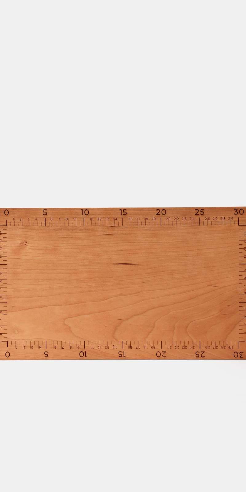 Black Ruler Board - Cherry (3 SIZE)