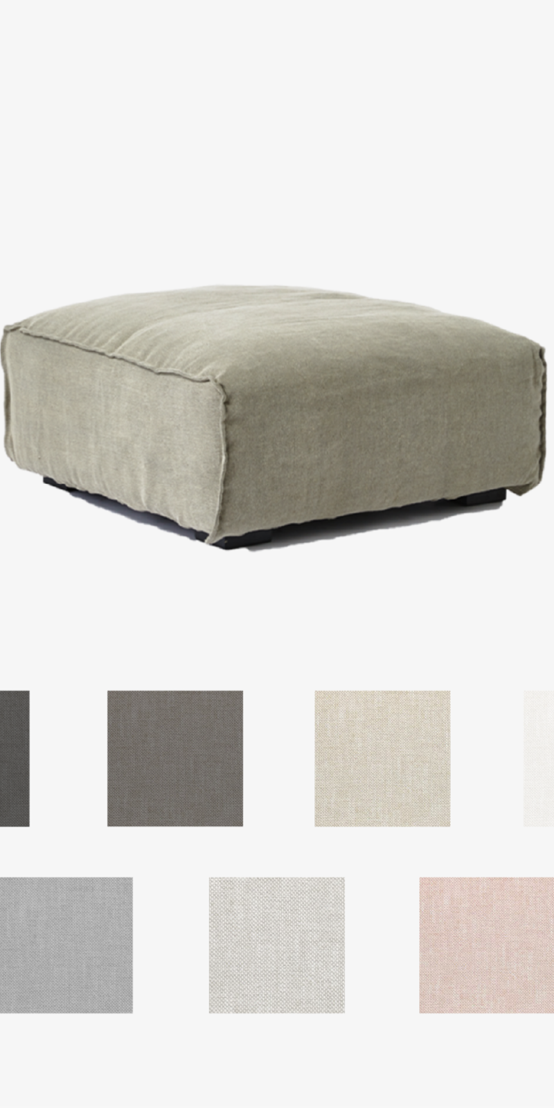 [Batch 64, Estimated Arrival End of October 2026] Ottoman Replacement Cover (9 COLORS)