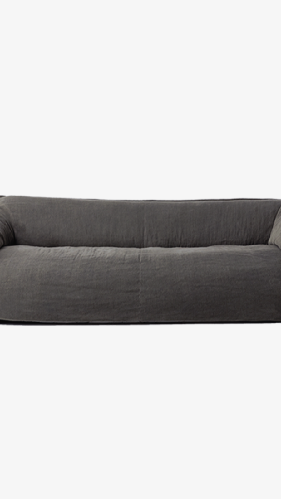 [64th Batch, October 2026 Arrival] Comfortable Round Sofa - Gray