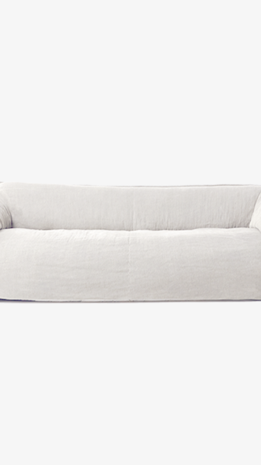 [64th Batch, Expected Arrival End of October 2026] Comfortable Round Sofa - White