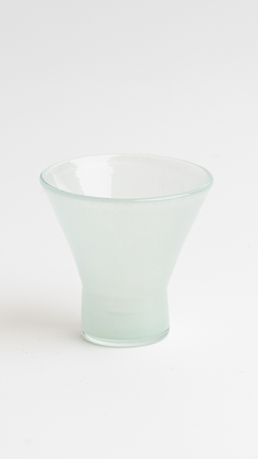 Celadon Flare Glass