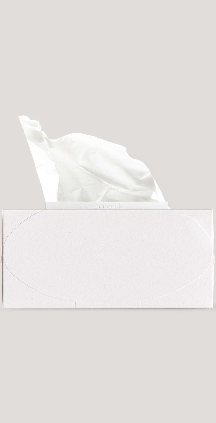 Sobaek Moon Jar Moisturizing Tissue Set Porcelain White (Pack of 6)