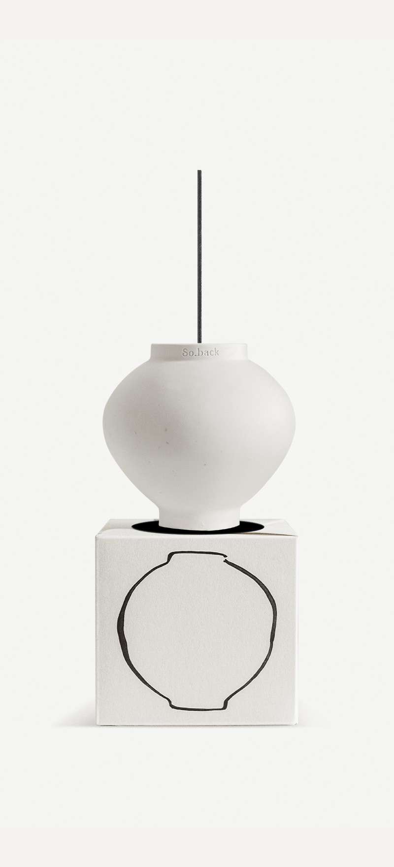 Sobaek Moon Jar Meditation Objet