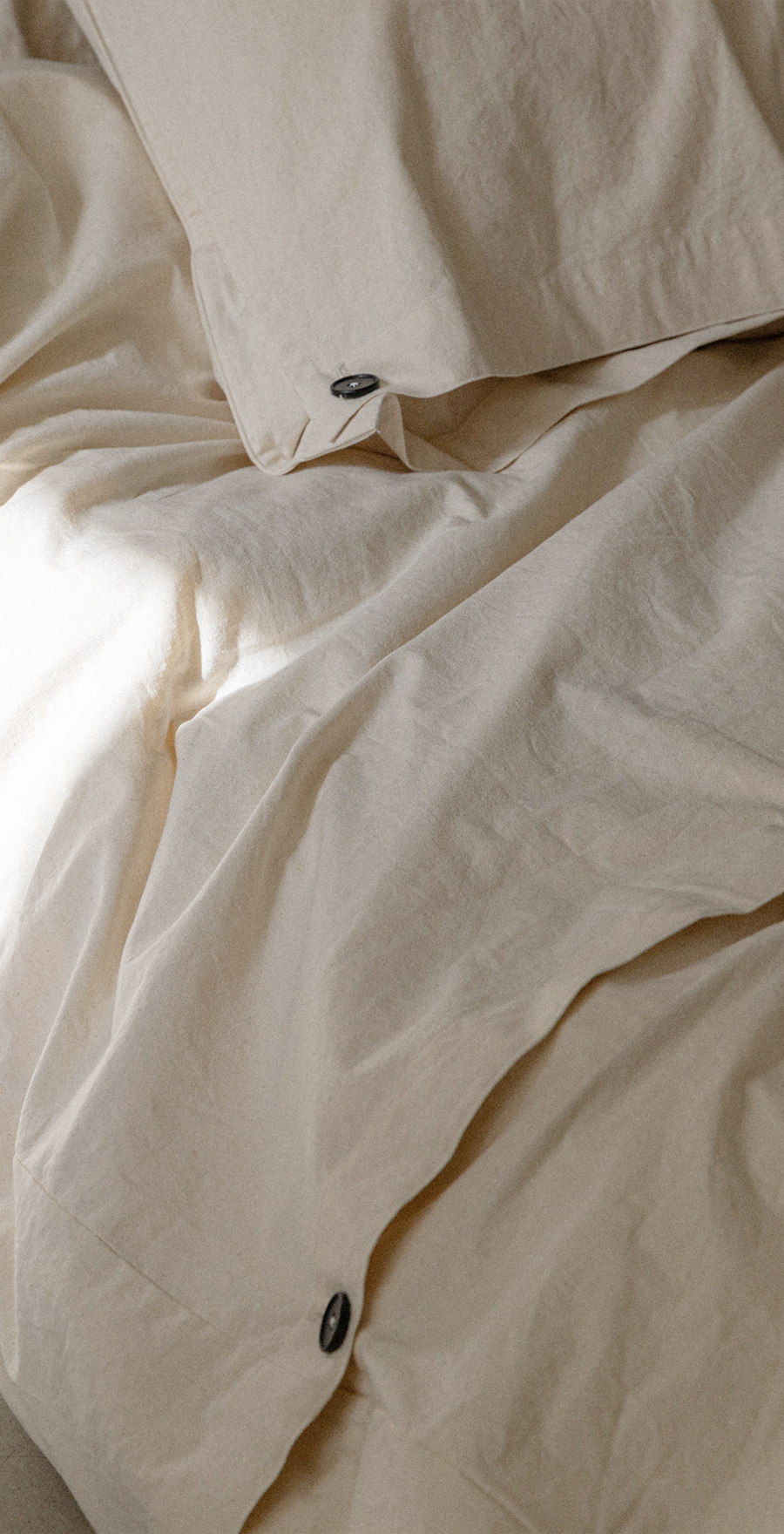 Sobek Organic Bedding Set Q Natural