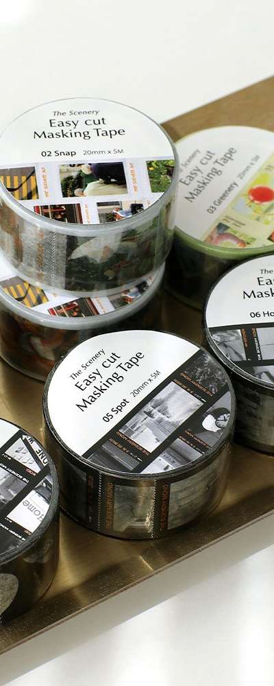 The Scenery Easy Cut Masking Tape