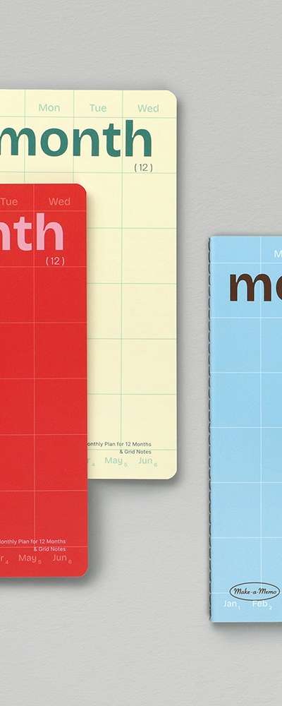 Make a Memo Leaf Note - Month