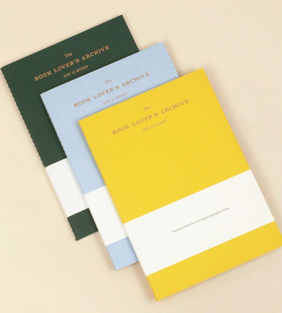 Reading Journal Slim - Book Lovers Archive