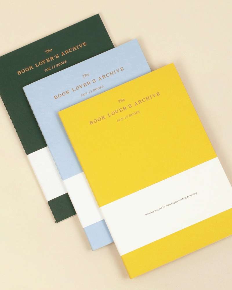 Reading Journal Slim - Book Lovers Archive