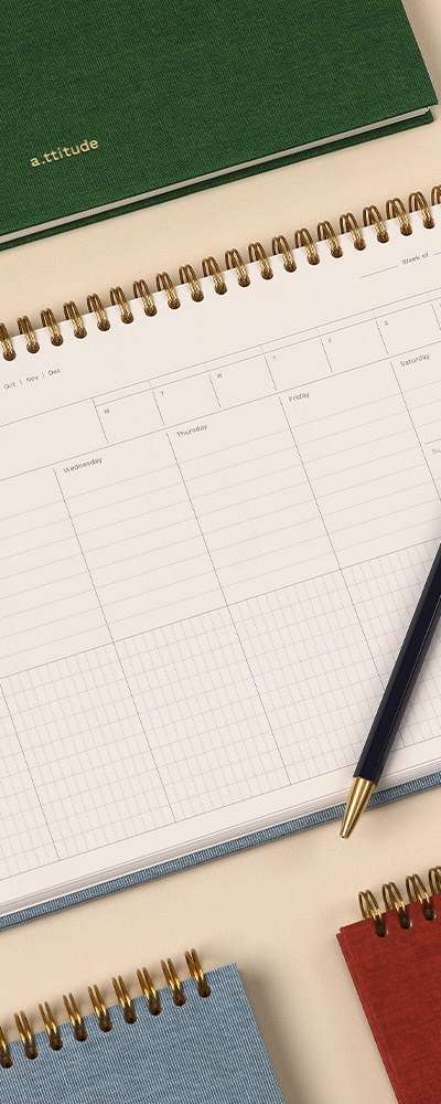 [Perpetual] Attitude Weekly Planner B5