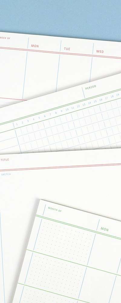 Flat Notepad A4 [L]