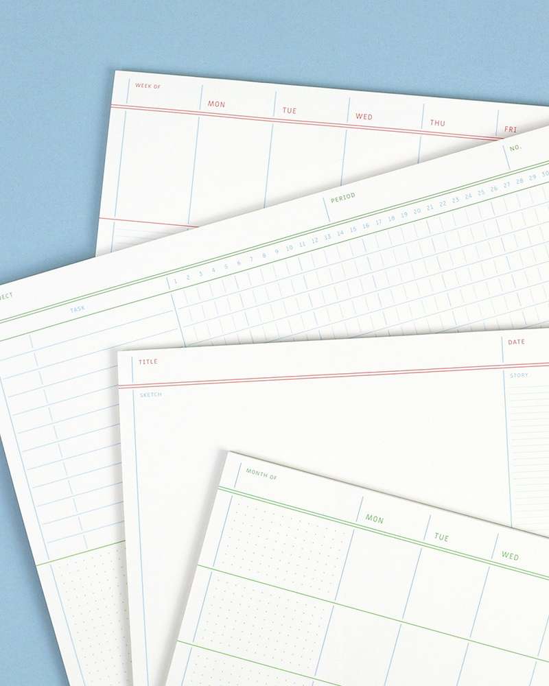 Flat Notepad A4 [L]