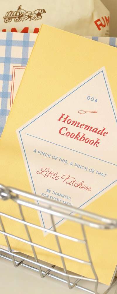 Homemade Cookbook (4 Types)