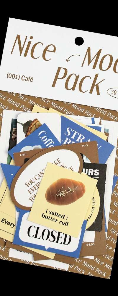 Nice Mood Sticker Pack - Café