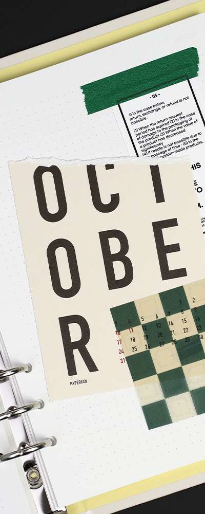 My Edition 6-Hole Refill Pages - A5