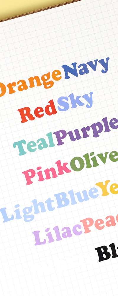 Lolipoly Alphabet & Number Sticker 14-Type Set