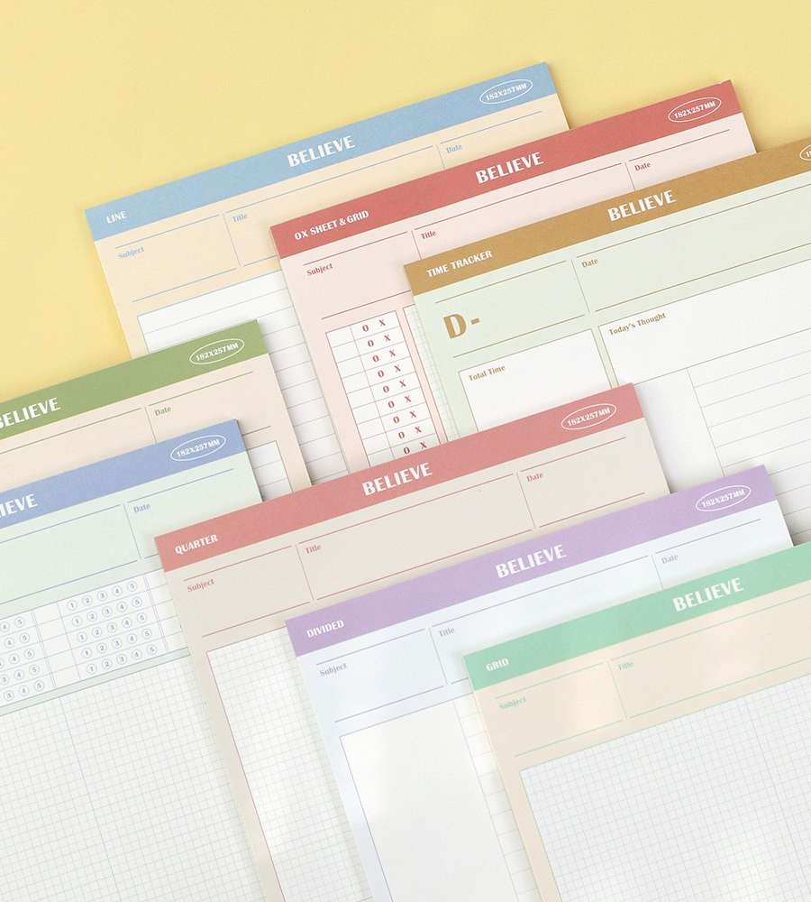 Believe - Study Pad B5