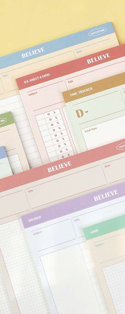 Believe - Study Pad B5