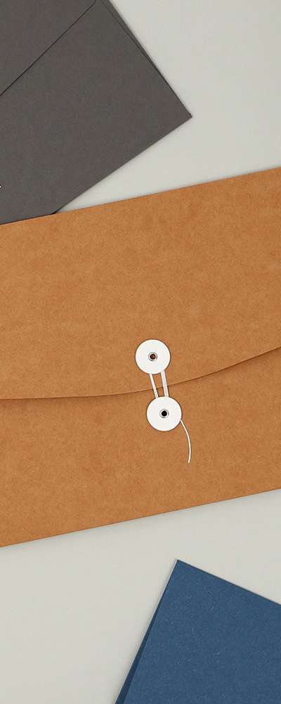 A4 Recycled Paper Presentation Folder
