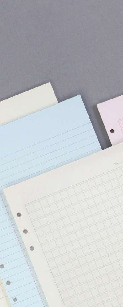 [Lifepad] 6-Ring Refill Pages A5 (8 Types)