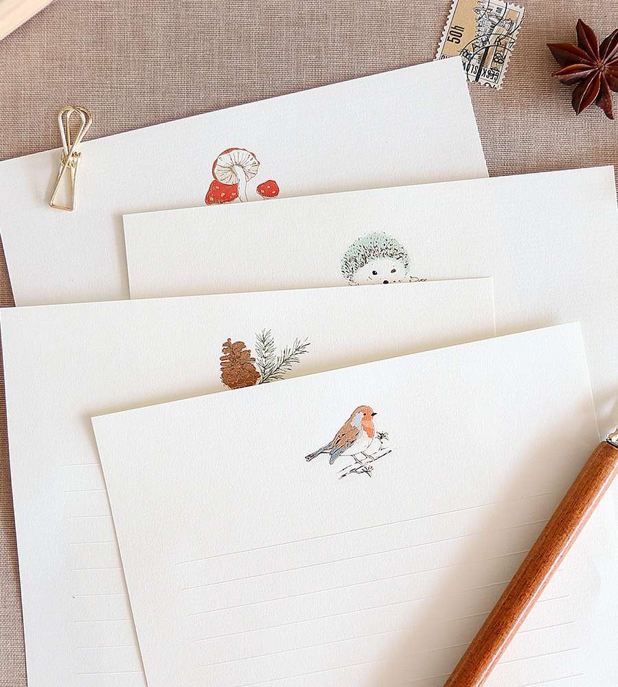 Letter Set - from the forest