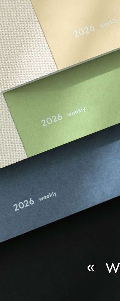 [Date-Based] 2026 Episode Weekly Journal B6 (with PVC Cover)