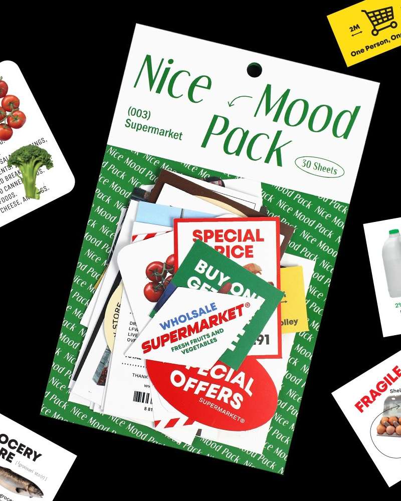Nice Mood Sticker Pack - Supermarket