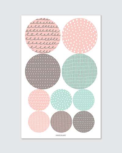 Round Deco Sticker