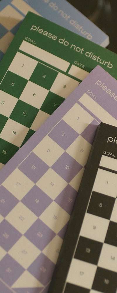 Do Not Disturb - Tracker Memo Pad