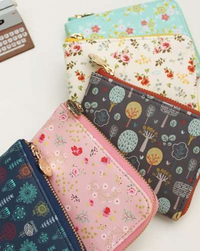 Blossom Garden Pocket Wallet