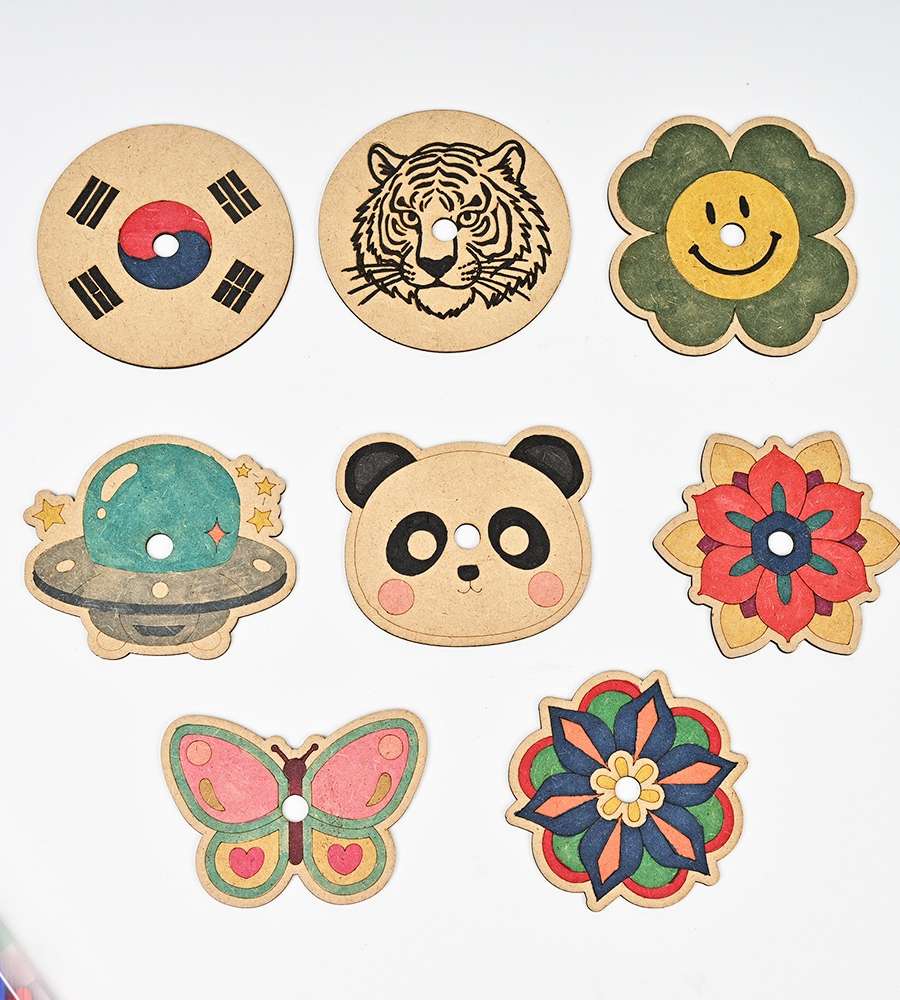 Creative Master MDF Spinning Top DIY Kit
