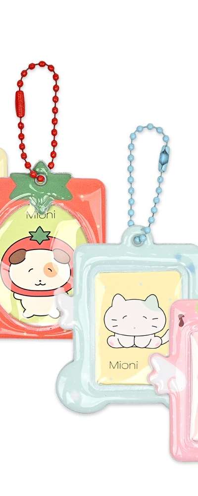 Popofancy Mionie ID Photo Keyring